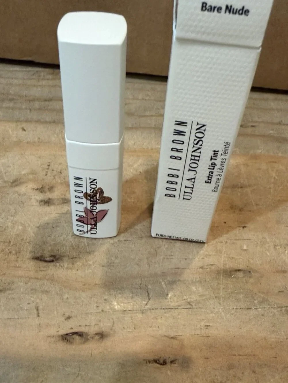 Bobbi Browns Ulla Johnson Extra Lip Tint BARE NUDE Full Size New W/ Box